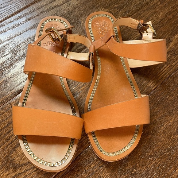 Vince Camuto Sandals Women’s Size 6 - Brown Colored - Picture 3 of 16